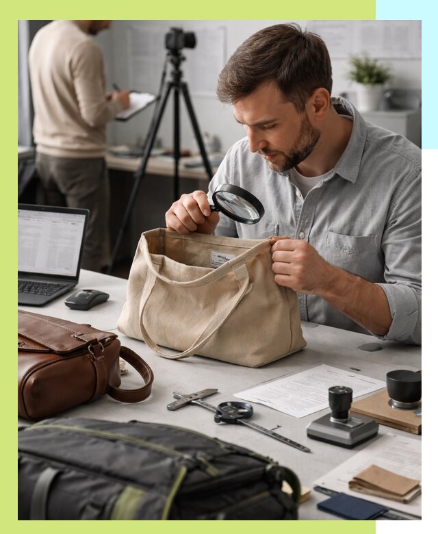 Сертификация сумок в Юрге, оформление и получение сертификатов