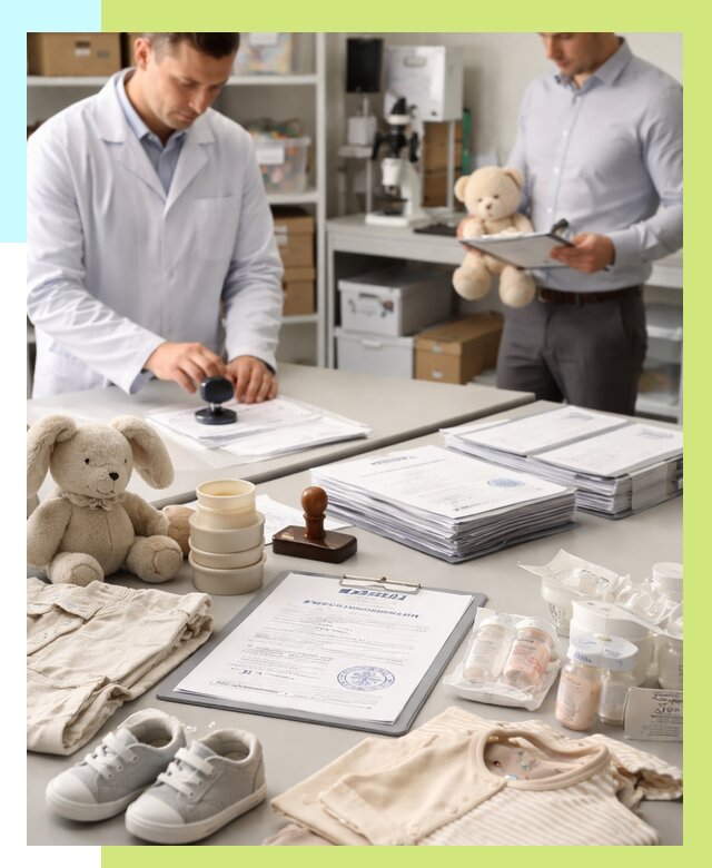 Сертификация детских товаров в Юрге от 16044 р. | Алешин-Юрг