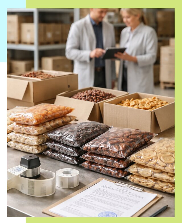 Сертификация сухофруктов в Юрге от 12835 р. | Алешин-Юрг под ключ