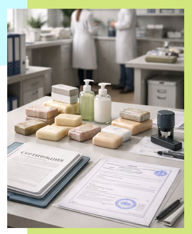 Сертификация мыла и сертификат на мыло в Юрге от 12835 | Алешин-Юрг