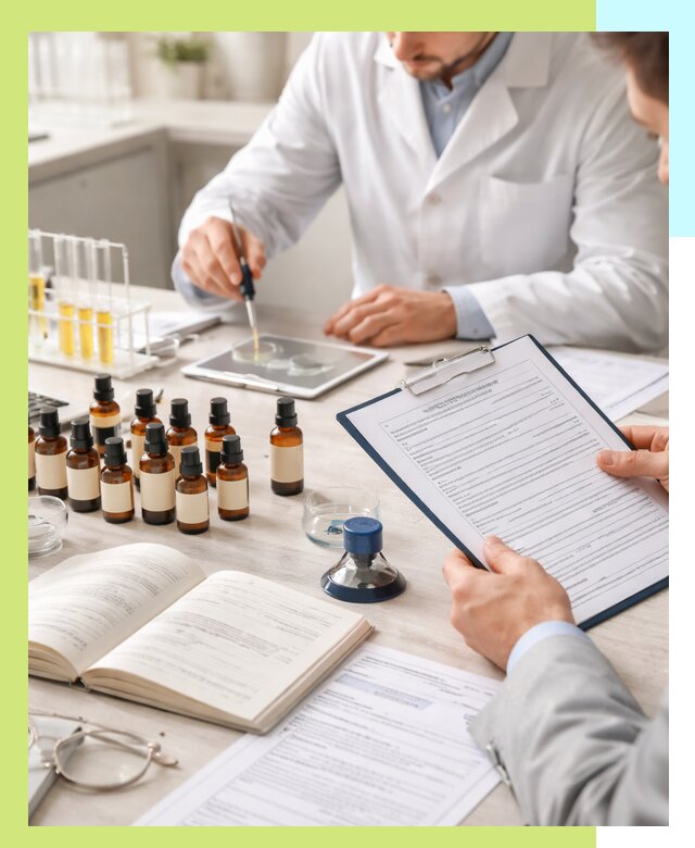 Сертификация эфирных масел и документация качества в Юрге