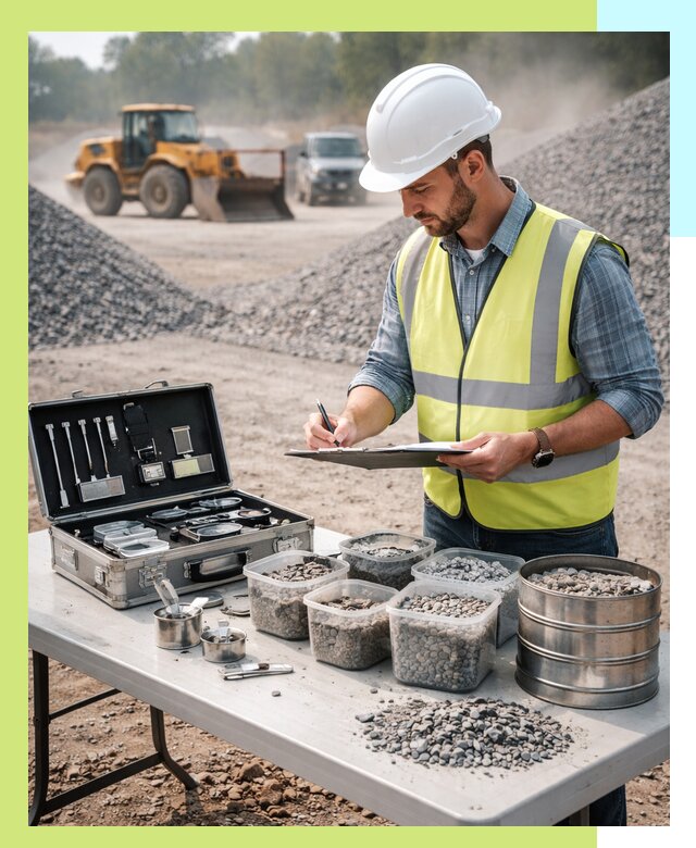 Сертификация щебня в Юрге по ГОСТу и техническим требованиям