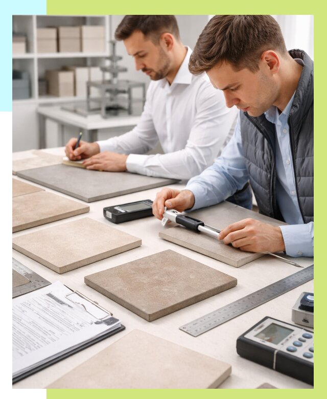 Сертификация плитки в Юрге от 26740 р. | Алешин-Юрг гарантия