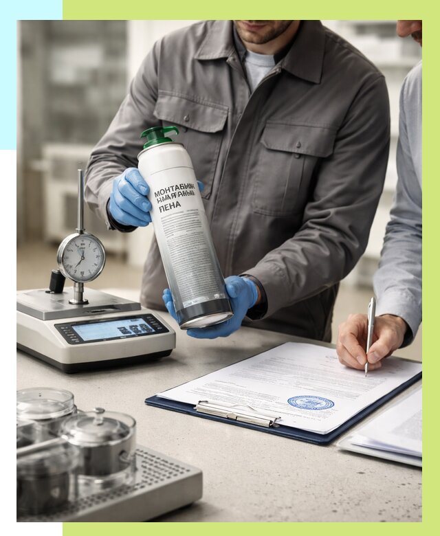 Сертификация монтажной пены в Юрге от 16044 р. | Алешин-Юрг