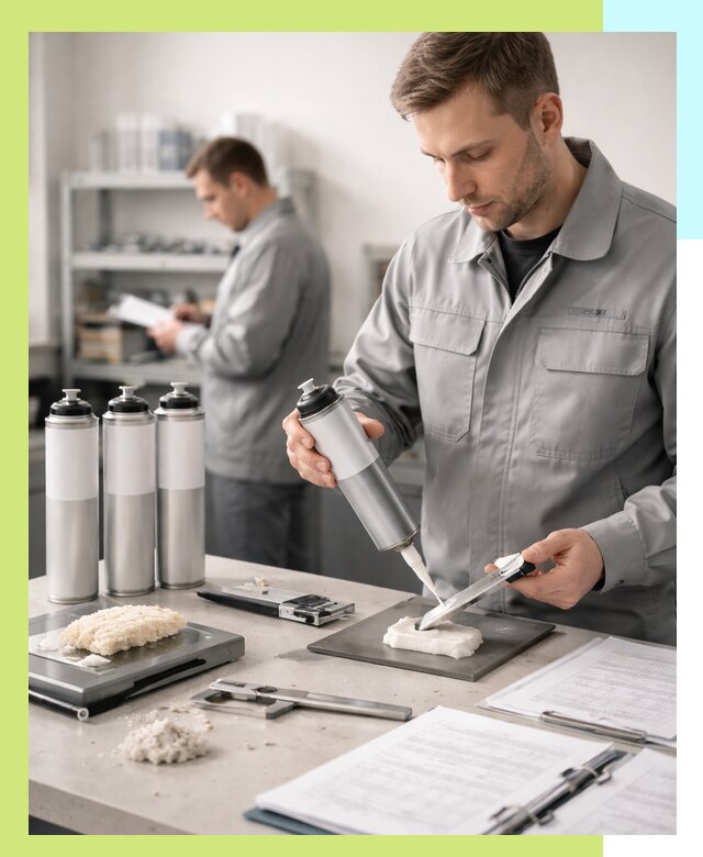 Сертификация монтажной пены и соответствие стандартам в Юрге