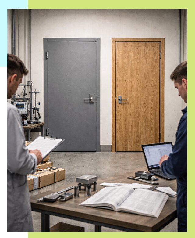 Сертификация дверей в Юрге от 8557 р. под ключ | Алешин-Юрг