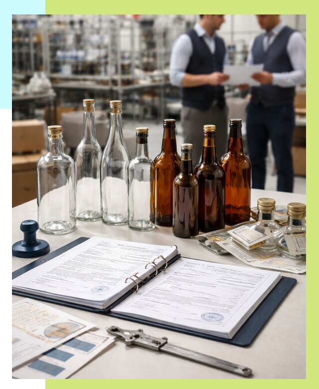 Сертификация стеклянных бутылок в Юрге от 26740 р. | Алешин-Юрг