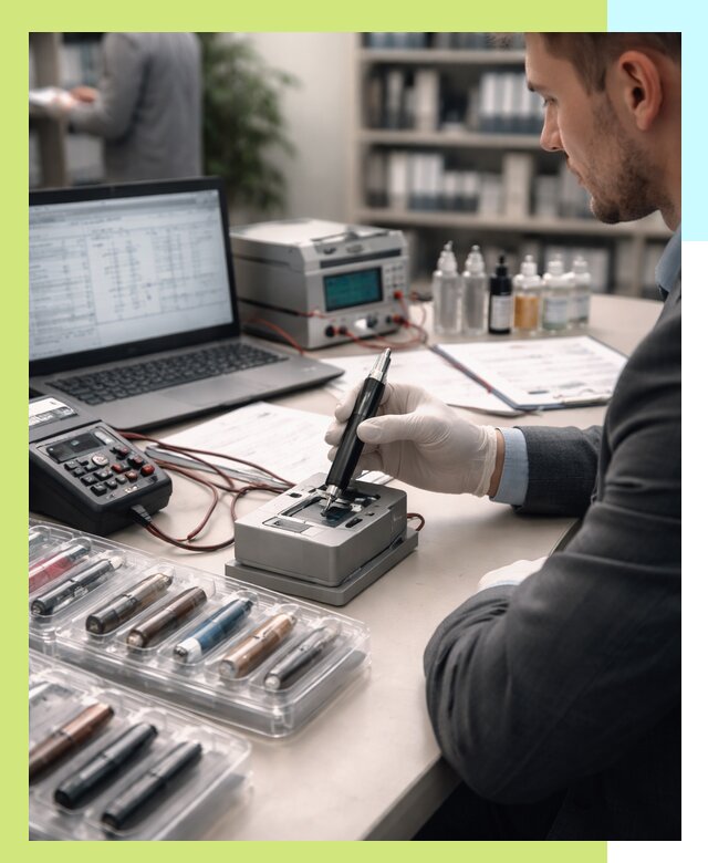 Сертификация электронных сигарет и вейпов в Юрге