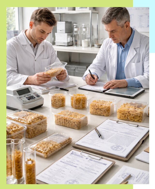 Сертификация макаронных изделий и технологической документации в Юрге