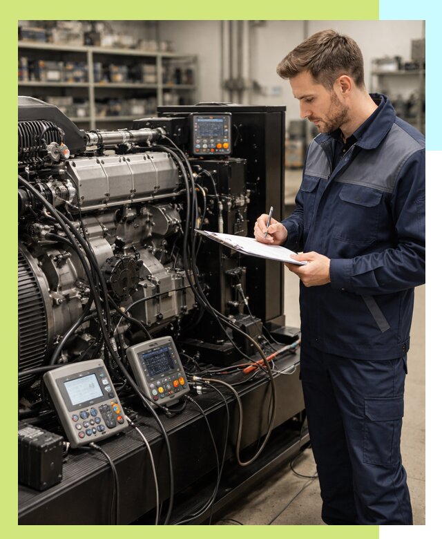 Сертификация дизельных генераторов и их оборудования в Юрге
