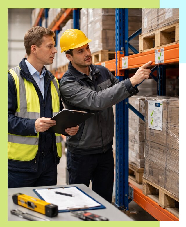 Сертификация стеллажей и складского оборудования в Юрге