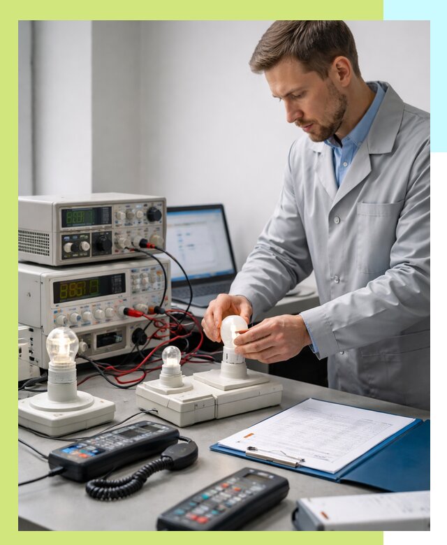 Сертификация ламп и светильников в Юрге по нормативам