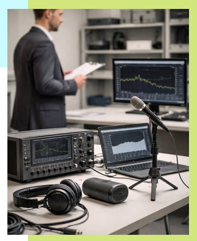 Сертификация аудиотехники в Юрге от 16044 р., Алешин-Юрг