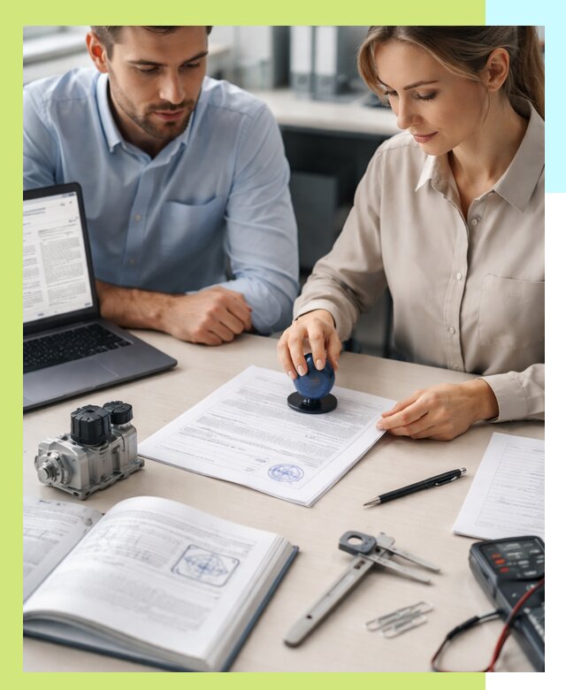 Выдача паспорта изделия и техническая экспертиза продукции в Юрге