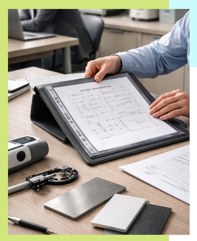 Оформление паспорта материала для продукции в Юрге