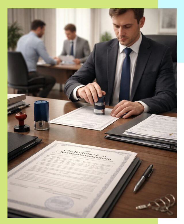 Оформление свидетельства о государственной регистрации в Юрге