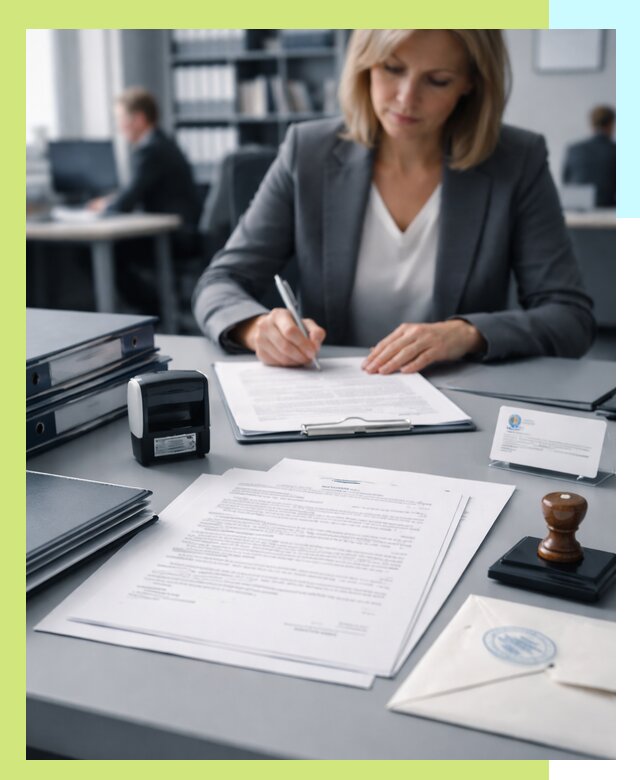 Оформление отказного письма для продукции и оборудования в Юрге