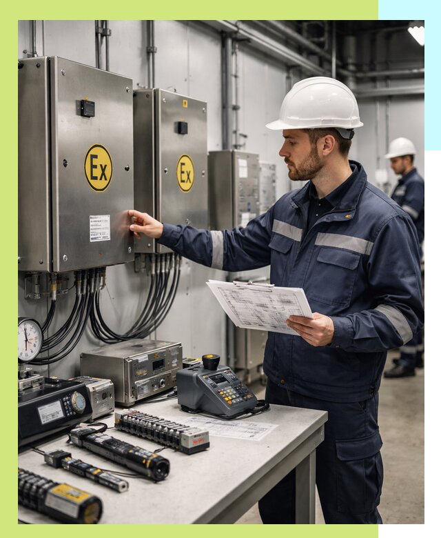 Сертификат взрывозащиты промышленного оборудования в Юрге