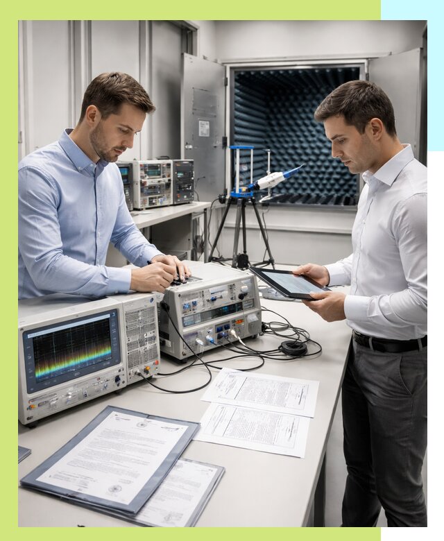 Оформление и выдача сертификата ЭМС для продукции в Юрге