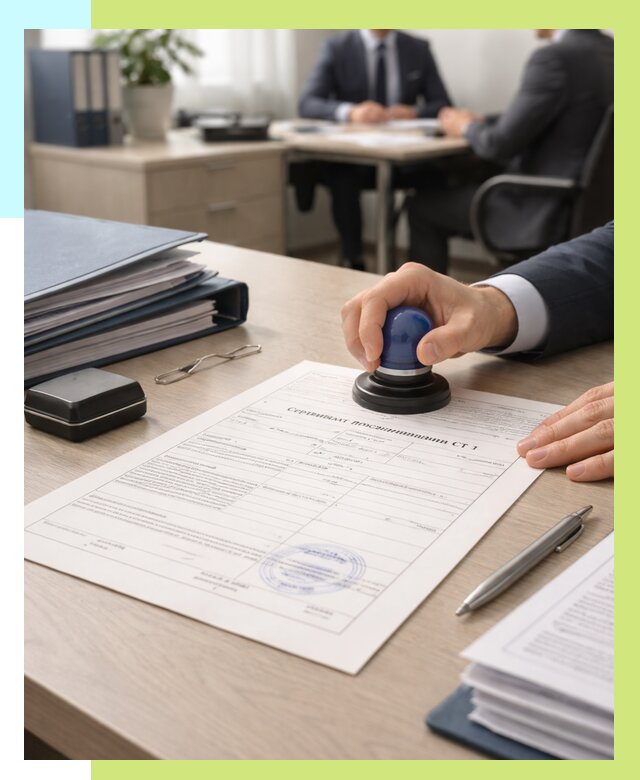 Сертификат происхождения СТ 1 в Юрге от 4813 р. | Алешин-Юрг