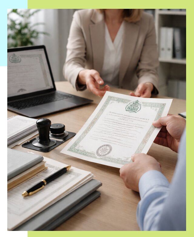 Халяль сертификат в Юрге, получить от 16044 р. | Алешин-Юрг