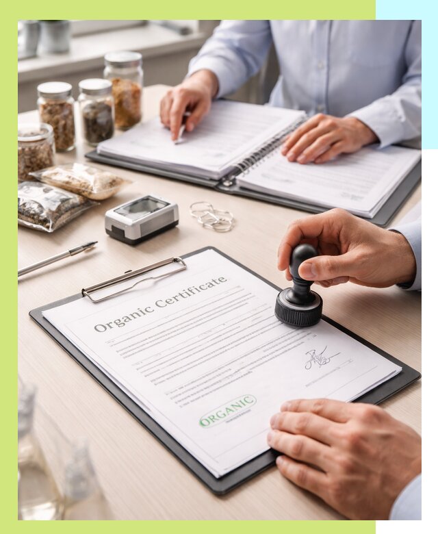 Получение органик сертификата для продукции в Юрге