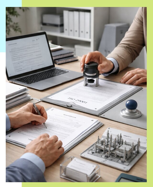 Сертификат ISO 29001 в Юрге под ключ от 80220 р. | Алешин-Юрг