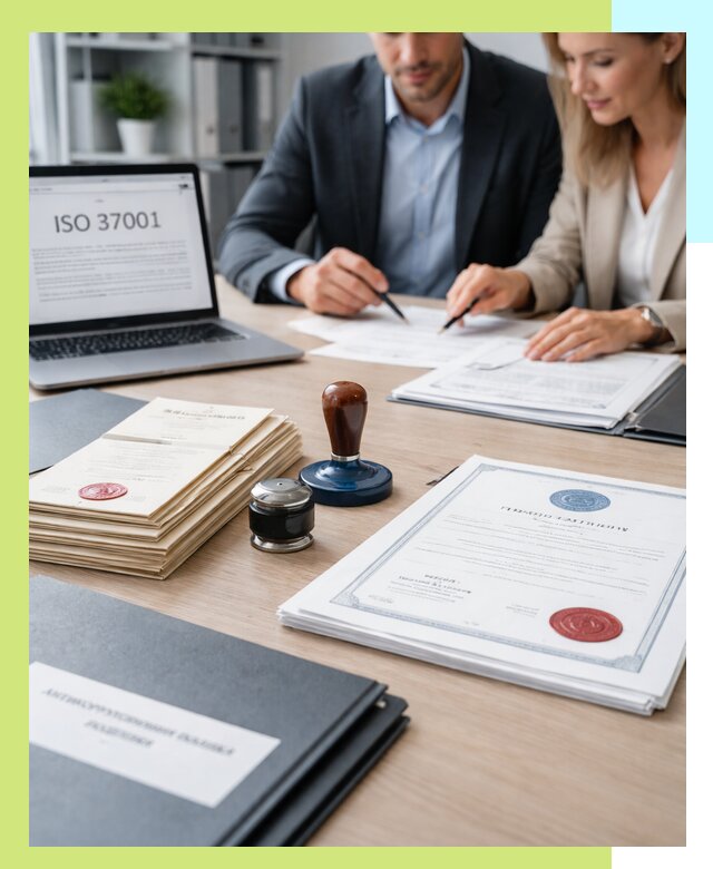 Получение сертификата ISO 37001 по системе борьбы с коррупцией в Юрге