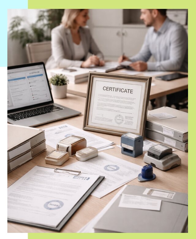 Сертификация компании в Юрге от 48132 р. | Алешин-Юрг — заказ